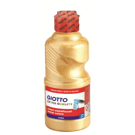 Giotto Metal Paint 250ml - Gold Buy Online in Zimbabwe thedailysale.shop