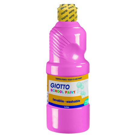 Giotto School Paint 500ml - Pink