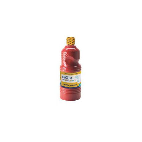 Giotto School Paint 500ml - Scarlet Red