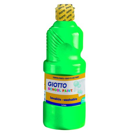 Giotto School Paint 500ml - Green