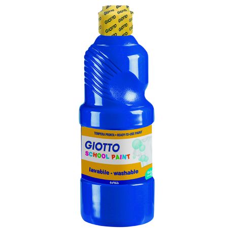 Giotto School Paint 500ml - Ultramarine Blue