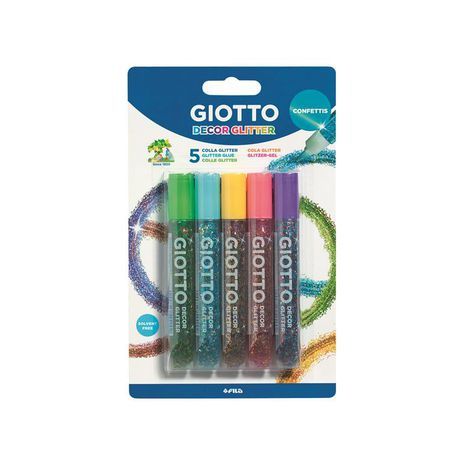 Giotto Glitter Glue 10,5 ml Confettis Buy Online in Zimbabwe thedailysale.shop