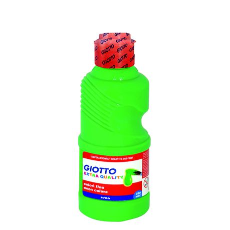 Giotto Fluo Paint 250ml - Green