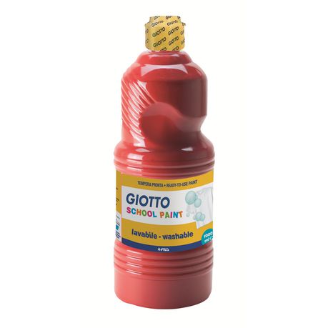 Giotto School Paint 1000ml - Scarlet Red Buy Online in Zimbabwe thedailysale.shop