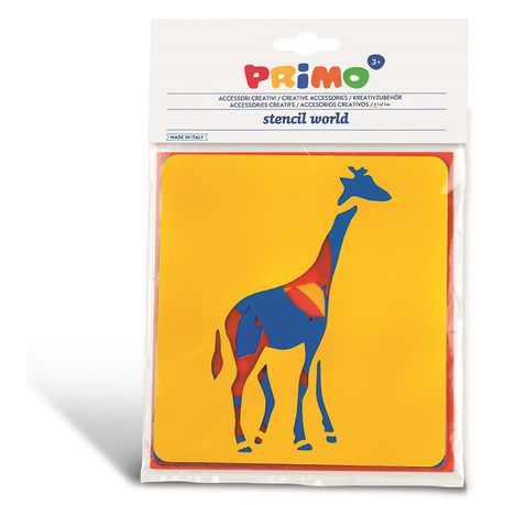 Primo Stencils Set Of 6 Animals Buy Online in Zimbabwe thedailysale.shop