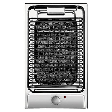 Candy CDB30/1X 30cm Built in Domino BBQ Hob - Black Buy Online in Zimbabwe thedailysale.shop