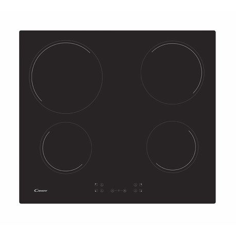 Candy CH64CCB 60cm Built in Vitroceramic Hob - Black Buy Online in Zimbabwe thedailysale.shop