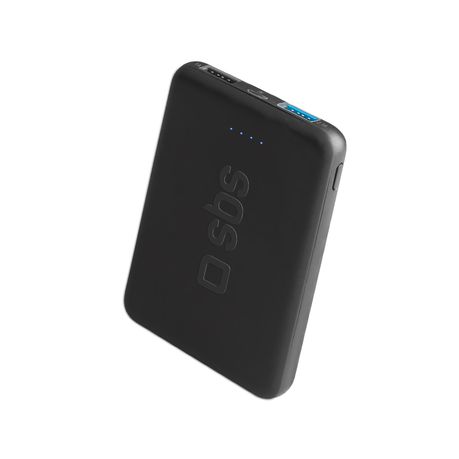 SBS Portable Power Bank - 5000 mAh - Black Buy Online in Zimbabwe thedailysale.shop