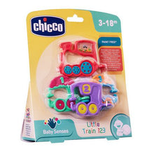 Load image into Gallery viewer, Chicco - Baby Senses Rattle Train 123 - Multi Primary Colours
