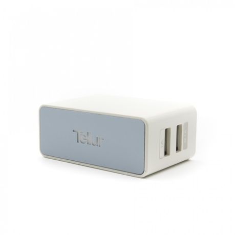 Tellur USB Dual Home Charger - White Buy Online in Zimbabwe thedailysale.shop