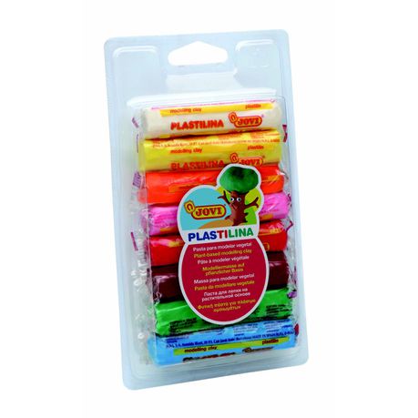 JOVI Plastilina Modelling Clay 8x15g - Assorted Colours Buy Online in Zimbabwe thedailysale.shop