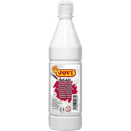 JOVI Basic Liquid Poster Paint 500ml - White Buy Online in Zimbabwe thedailysale.shop