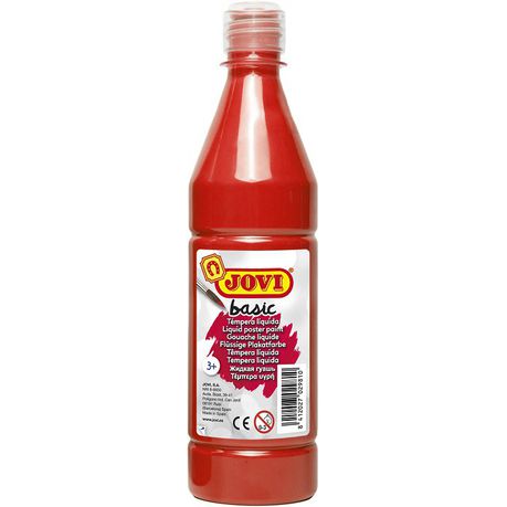 JOVI Basic Liquid Poster Paint 500ml - Red Buy Online in Zimbabwe thedailysale.shop