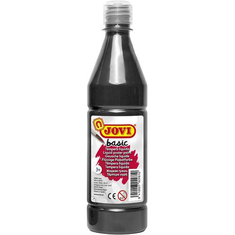 JOVI Basic Liquid Poster Paint 500ml - Black Buy Online in Zimbabwe thedailysale.shop