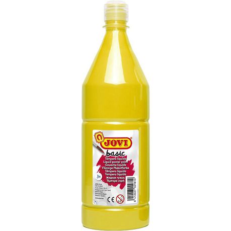 JOVI Basic Liquid Poster Paint 1L - Yellow Buy Online in Zimbabwe thedailysale.shop