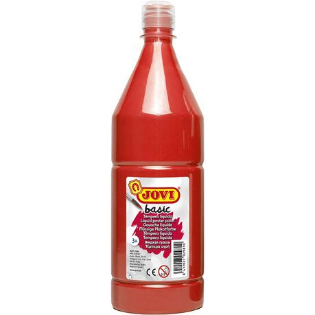 JOVI Basic Liquid Poster Paint 1L - Red Buy Online in Zimbabwe thedailysale.shop