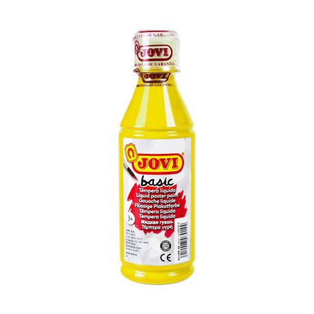 JOVI Basic Liquid Poster Paint 250ml - Yellow Buy Online in Zimbabwe thedailysale.shop