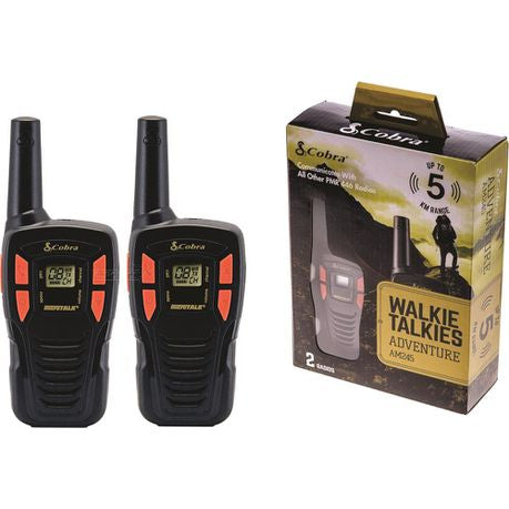 Cobra 2-Way Radio Am 245 2 Pack - 5KM Buy Online in Zimbabwe thedailysale.shop