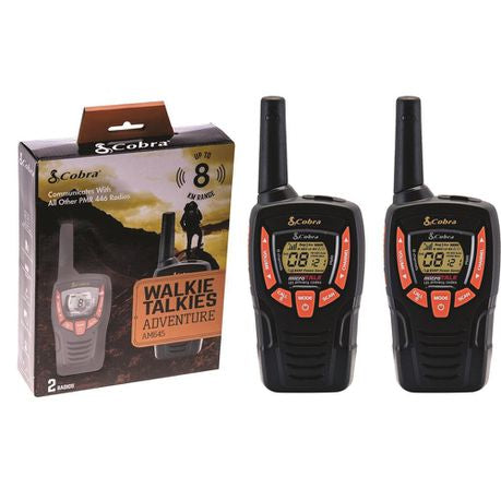 Cobra 2-Way Radio Am 645 2 Pack - 8KM