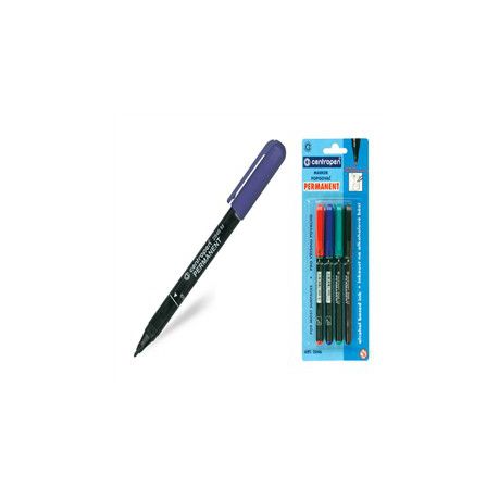 Centropen: BL: Permanent  Marker 4 Colours