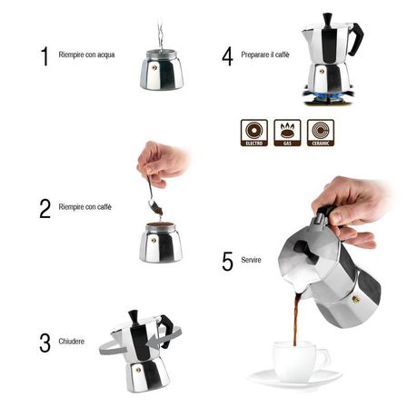 Tescoma - Paloma Coffee Maker - 6 Cups