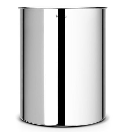 Brabantia - Non-Flammable Paper Bin - 15 Litre - Brilliant Steel Buy Online in Zimbabwe thedailysale.shop