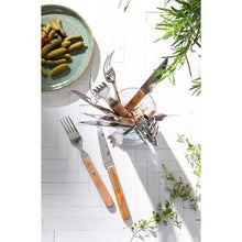 Load image into Gallery viewer, Amefa Steak Forks Wood 6 Piece
