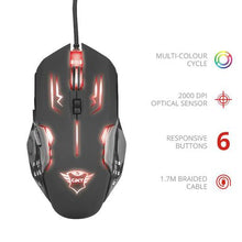 Load image into Gallery viewer, Trust: Rava Illuminated Gaming Mouse (PC)
