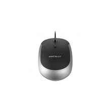 Load image into Gallery viewer, Macally Optical Quiet Click Mouse - Space Grey/Black
