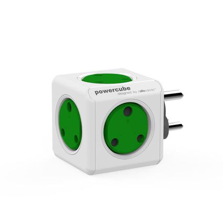 Allocacoc PowerCube Green Type M Sockets x 5 Buy Online in Zimbabwe thedailysale.shop