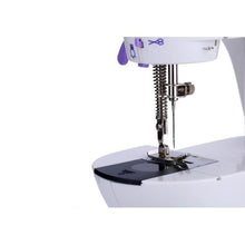 Load image into Gallery viewer, Bunker Mini Sewing Machine - White &amp; Purple
