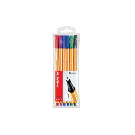 Stabilo Point 88 Fineliners (Wallet of 6) Buy Online in Zimbabwe thedailysale.shop