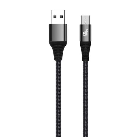 Superfly Tough Cable Micro USB 1.5m - Black Buy Online in Zimbabwe thedailysale.shop