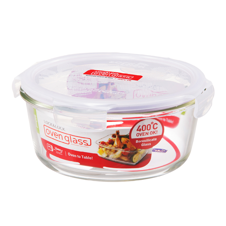 Euro Glass Container Round - 950ml