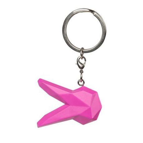 Overwatch: D.Va Charm 3D Keychain - Pink