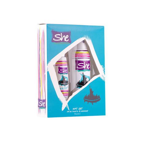 She Is From New York EDT & Deodorant Gift Set for Women