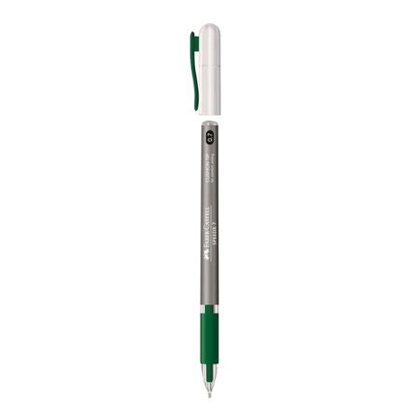 Faber-Castell SpeedX7 0.7mm Ballpoint Pens - Green (Box of 10) Buy Online in Zimbabwe thedailysale.shop