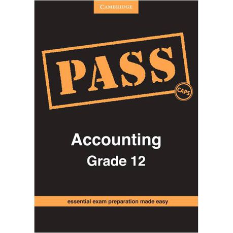 PASS Accounting Grade 12 Buy Online in Zimbabwe thedailysale.shop