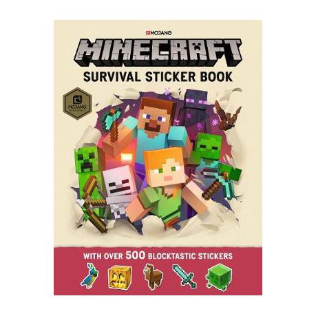 Minecraft Survival Sticker Book Buy Online in Zimbabwe thedailysale.shop