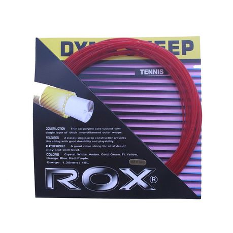 Rox Dyna Synthetic Tennis String - Red