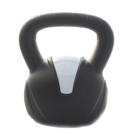 Maxjoy Vinyl 12kg Kettlebell - Black Buy Online in Zimbabwe thedailysale.shop