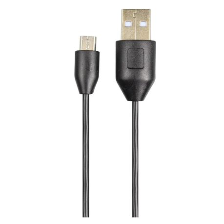 Bounce Micro USB Cable - Cord Series - 1.2m - Black