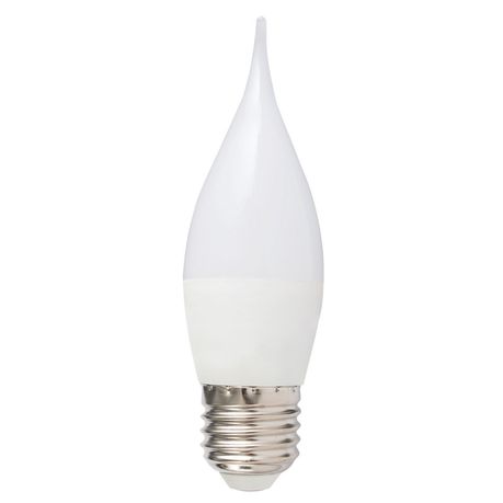 5 Watt LED E27 Flame Bulb Cool White Buy Online in Zimbabwe thedailysale.shop