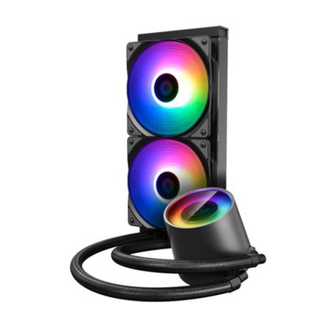 DeepCool Castle 240 RGB V2 Liquid CPU Cooler-Black Buy Online in Zimbabwe thedailysale.shop