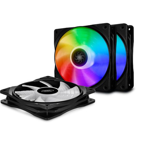 DeepCool CF120 3in1 Addressable RGB 120mm Case Fan Buy Online in Zimbabwe thedailysale.shop