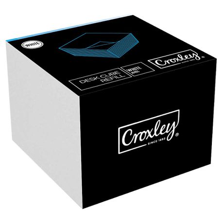 Croxley Desk Cube Refill - White