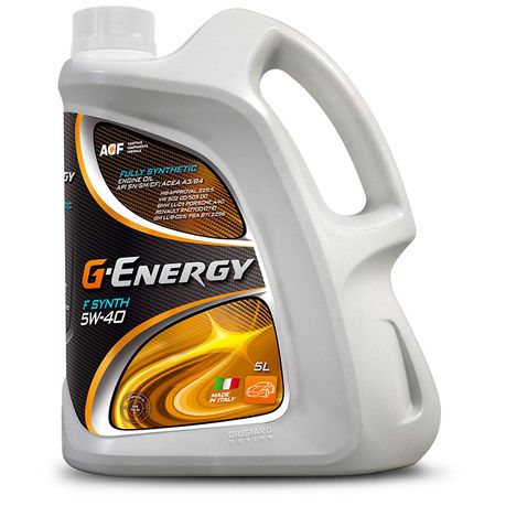 G-Energy F Synth 5W-40 Synthetic Engine Oil - 5L Buy Online in Zimbabwe thedailysale.shop