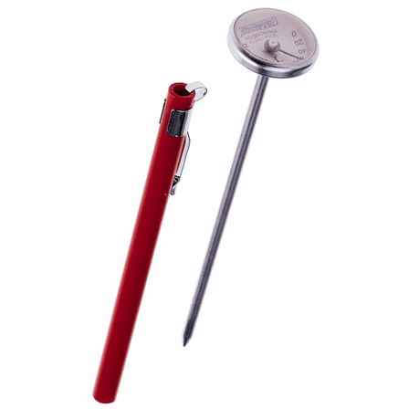 Progressive Kitchenware - Instant Read Thermometer - Red and Silver Buy Online in Zimbabwe thedailysale.shop