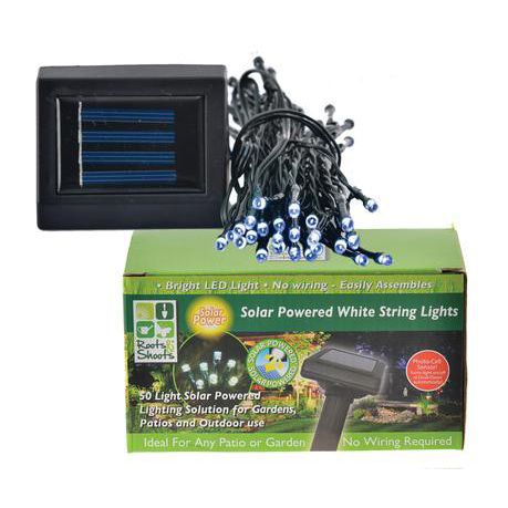 Roots & Shoots Solar Power Fairy Lights for Garden & Outdoor Decor