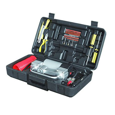 Double Cylinder Metal Air Compressor & Tool Kit Buy Online in Zimbabwe thedailysale.shop